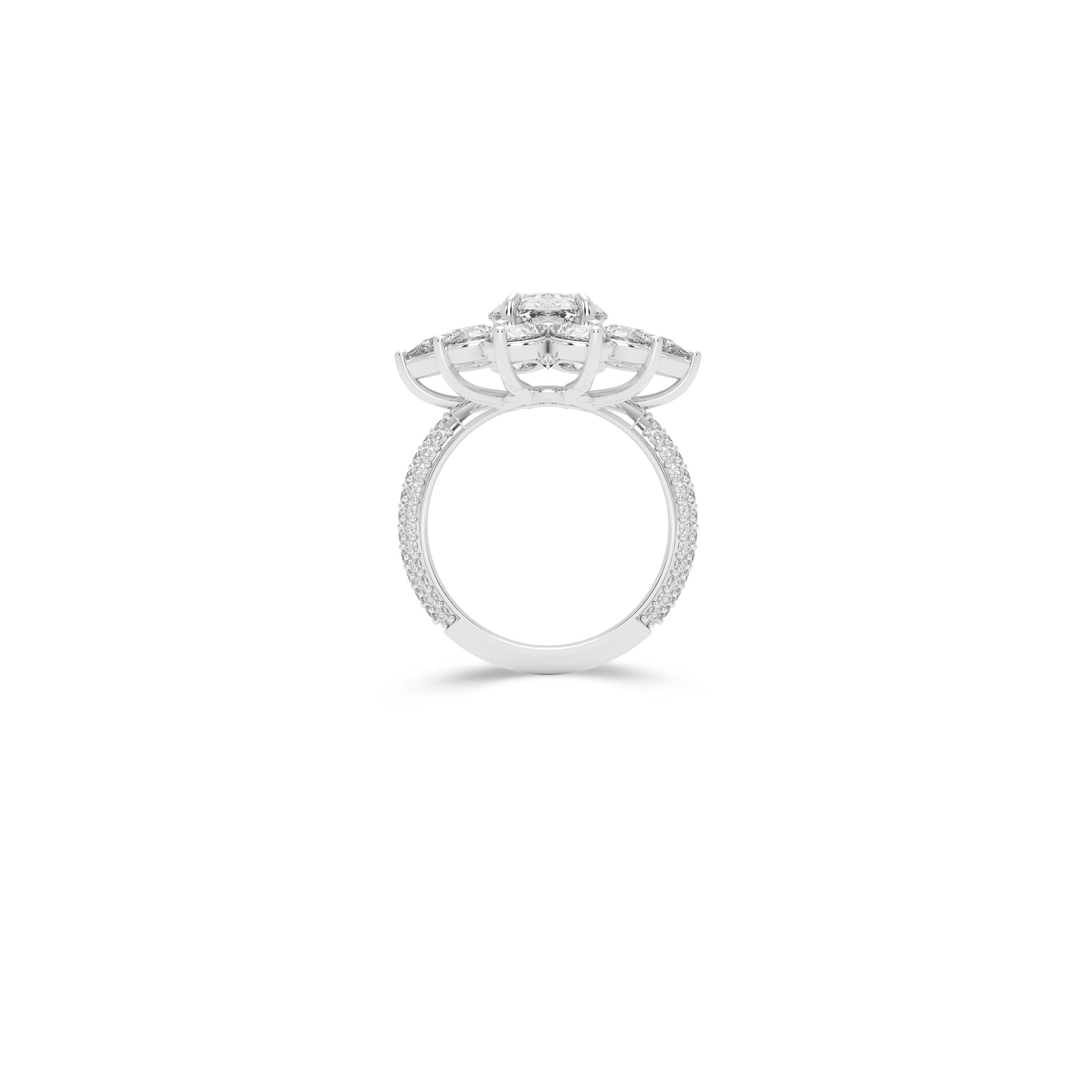 Anastasia’s Diamond Oval Cut Ring