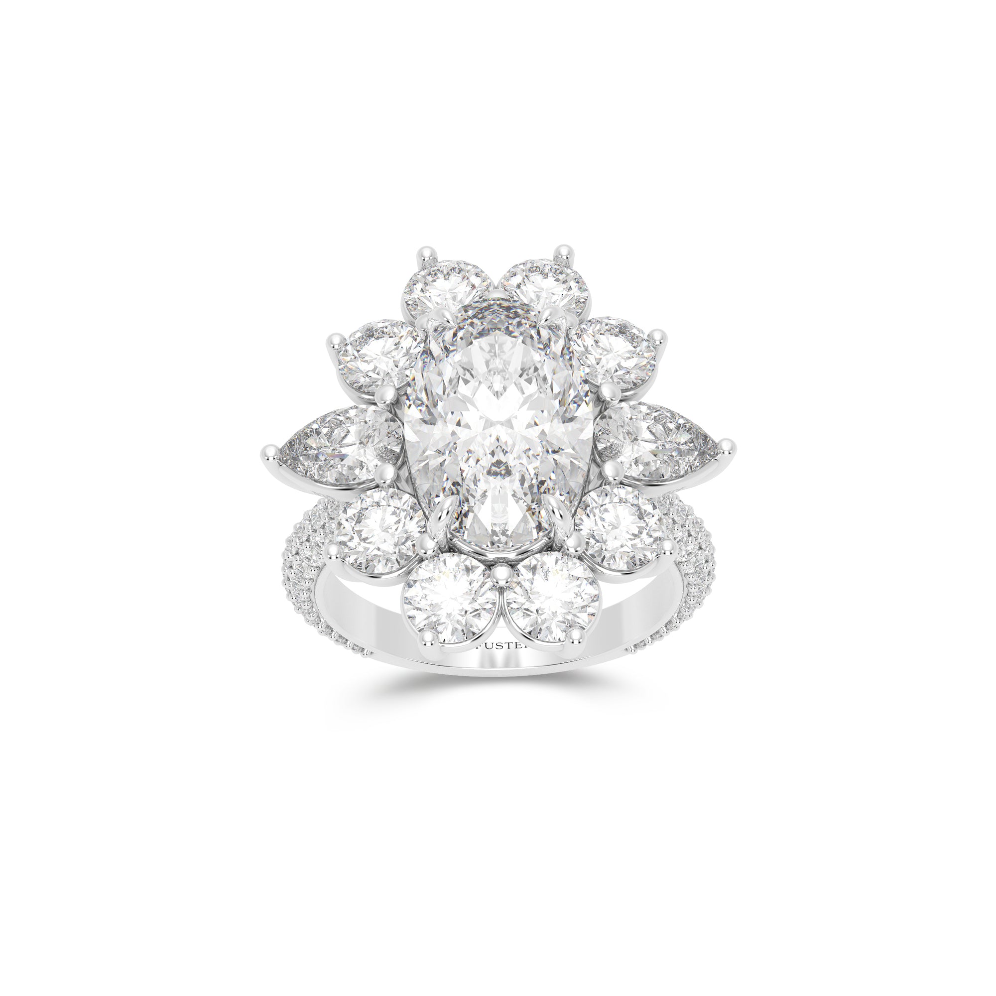 Anastasia’s Diamond Oval Cut Ring