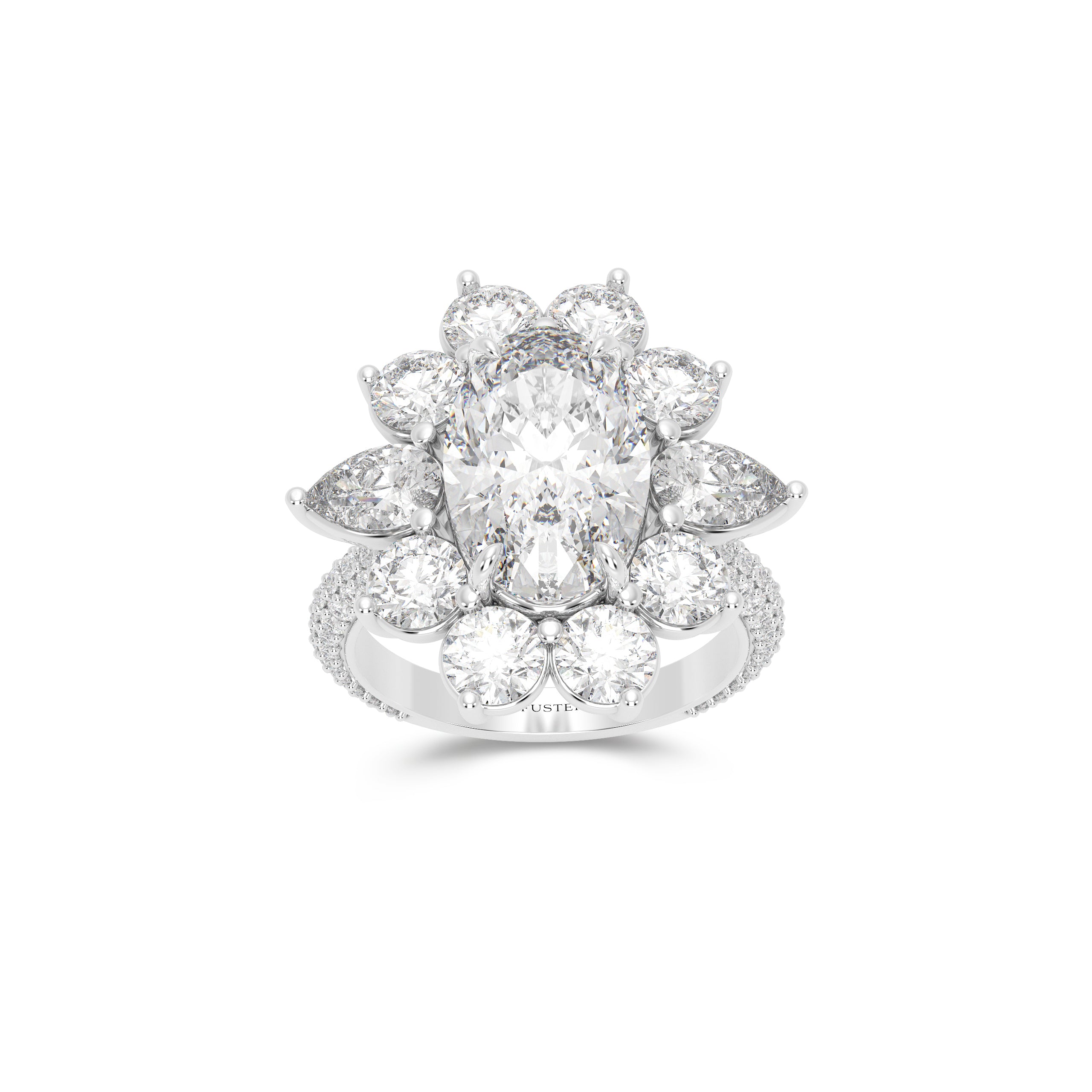 Anastasia’s Diamond Oval Cut Ring