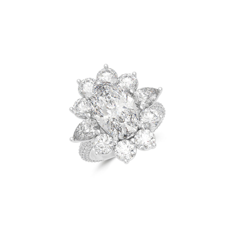 Anastasia’s Diamond Oval Cut Ring