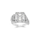 The Eternal Radiance Emerald Cut Diamond Ring