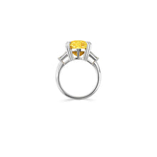 Fancy Intense Yellow Cushion Diamond Solitaire Ring – Boutique Exclusive