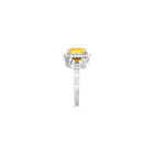 Intense Yellow Cushion Diamond Ring – Boutique Exclusive