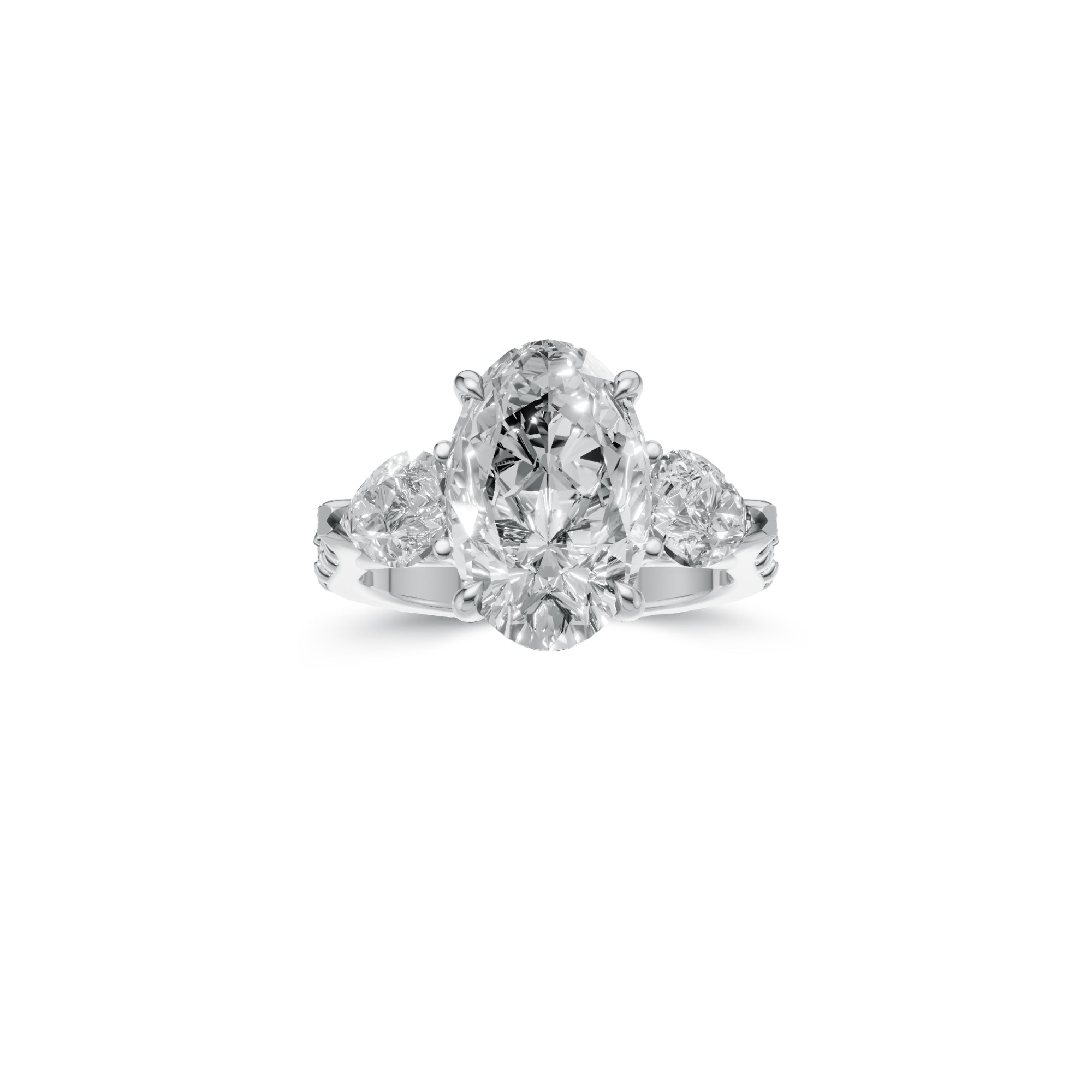 Promise Oval Diamond High Jewellery Ring