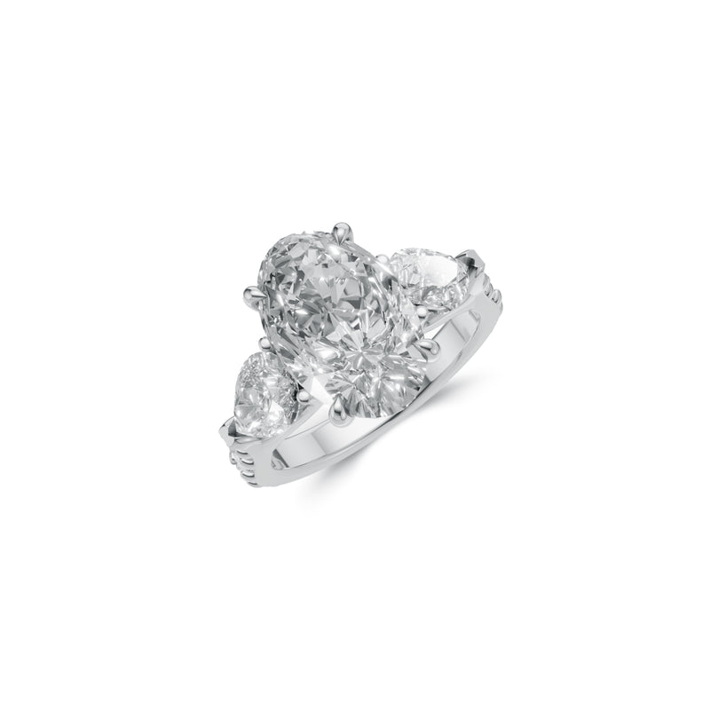 Promise Oval Diamond High Jewellery Ring