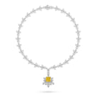 Galaxia Fancy Yellow Diamond and Diamond High Jewellery Necklace