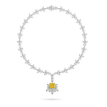 Galaxia Fancy Yellow Diamond and Diamond High Jewellery Necklace