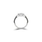 Verlobungsring mit birnenförmigem Kissenschliff-Diamant