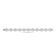 Fancy Flower Diamond Bracelet