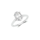 Paragon 2.51 Carat Oval Diamond Engagement Ring
