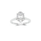 Paragon 2.51 Carat Oval Diamond Engagement Ring
