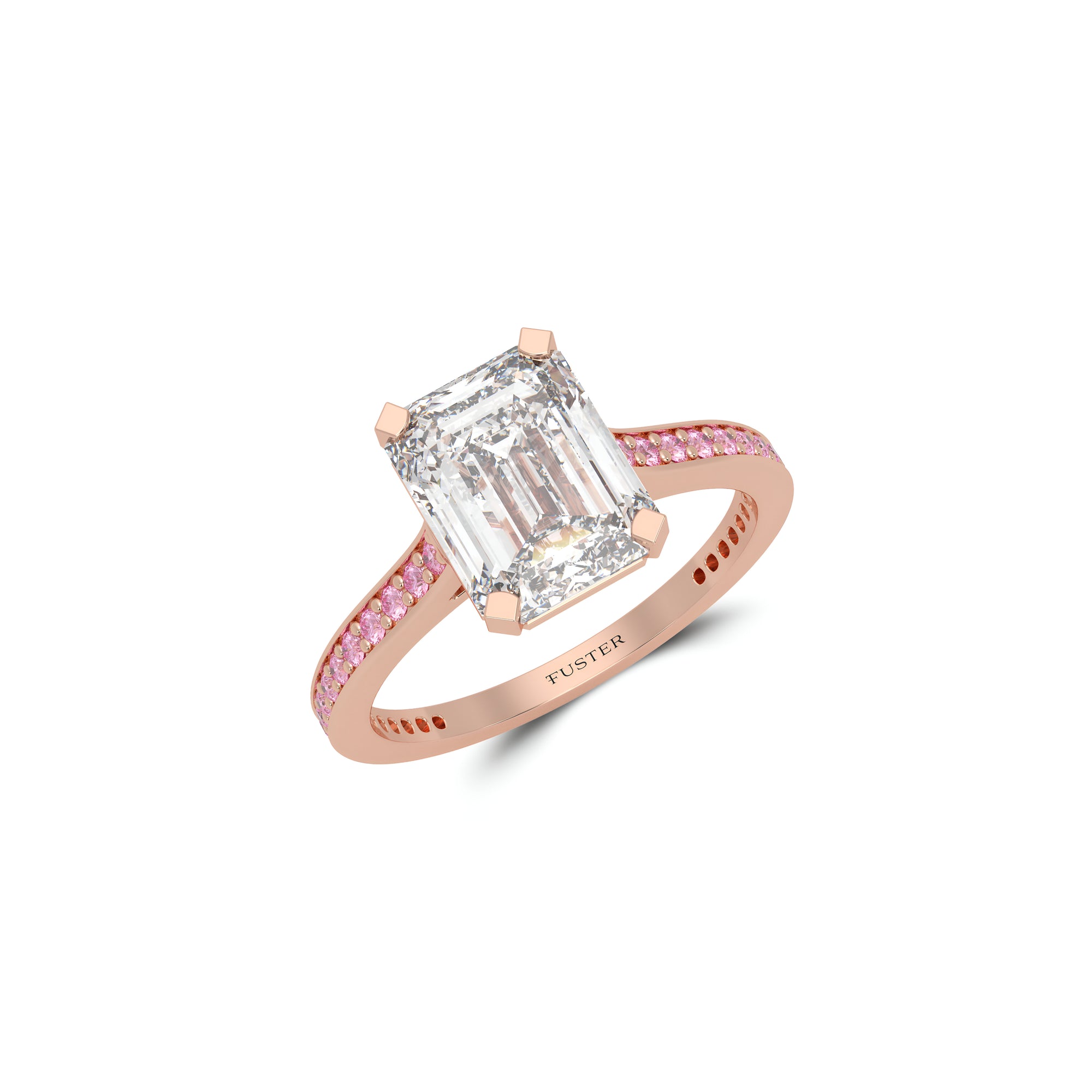 Promise Pear Shape Yellow Diamond Engagement Ring
