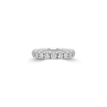 Round Diamond Wedding Band