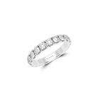 Round Diamond Wedding Band