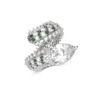 Anillo exclusivo Fuster con diamantes en espiral clásicos