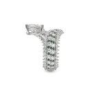 Anillo exclusivo Fuster con diamantes en espiral clásicos