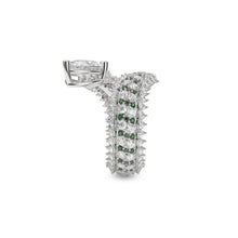 Anillo exclusivo Fuster con diamantes en espiral clásicos