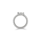 Anillo exclusivo Fuster con diamantes en espiral clásicos
