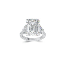 Promise Emerald Cut Diamond High Jewellery Ring