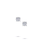 Round Diamond Stud Earrings - 4 Prong