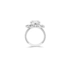 Anastasia’s Emerald Square Cut Diamond Ring