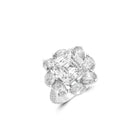 Anastasia’s Emerald Square Cut Diamond Ring