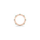 Fuster Navette Signature Emerald and Diamond Ring