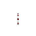 Fuster Navette Signature Ruby and Diamond Ring