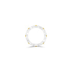 Fuster Navette Signature Yellow Diamond  and Diamond Ring