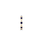 Fuster Navette Signature Sapphire and Diamond Ring