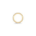 Fuster Navette Signature Diamond and Sapphire Ring