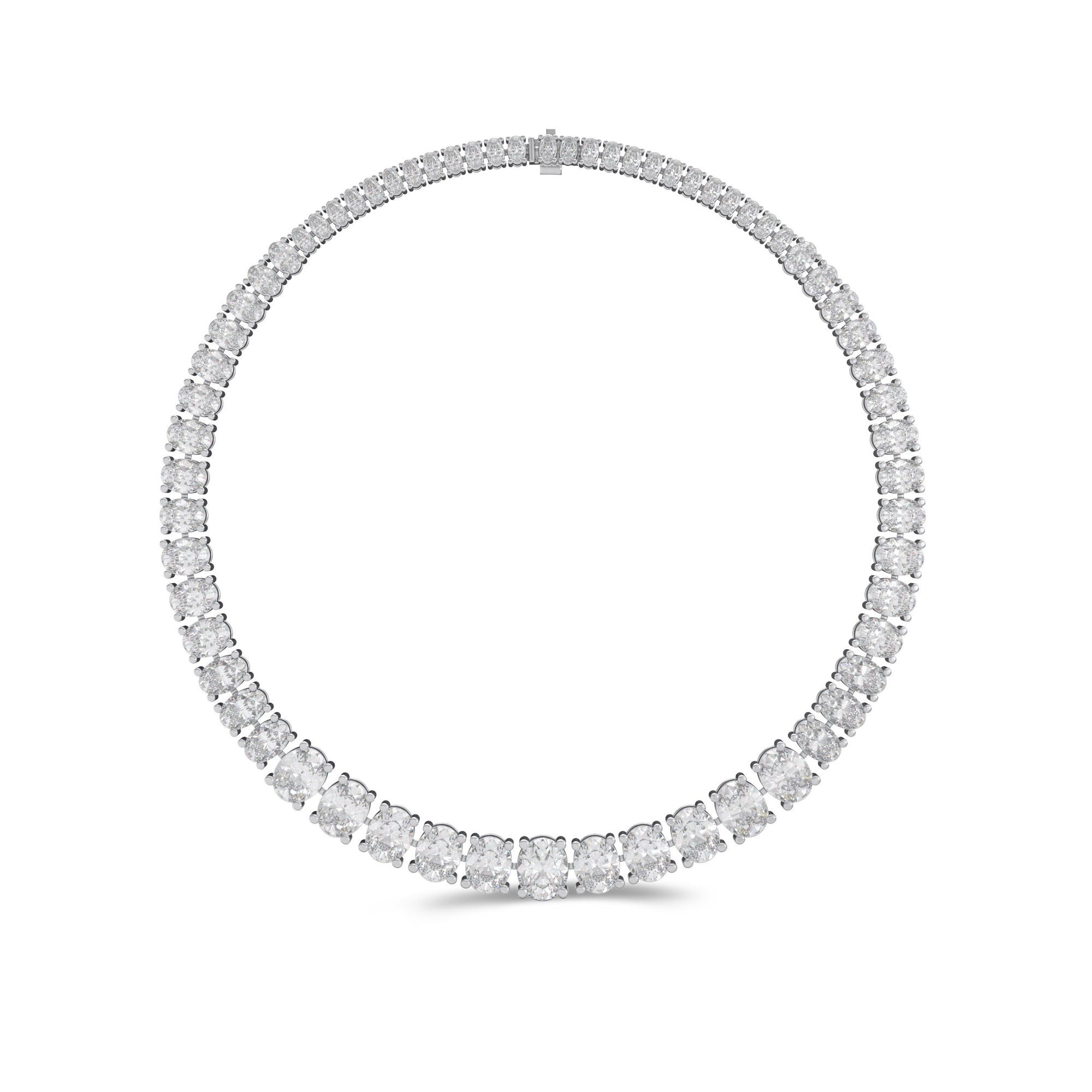 Oval Diamond Classic Fuster Exclusive Necklace