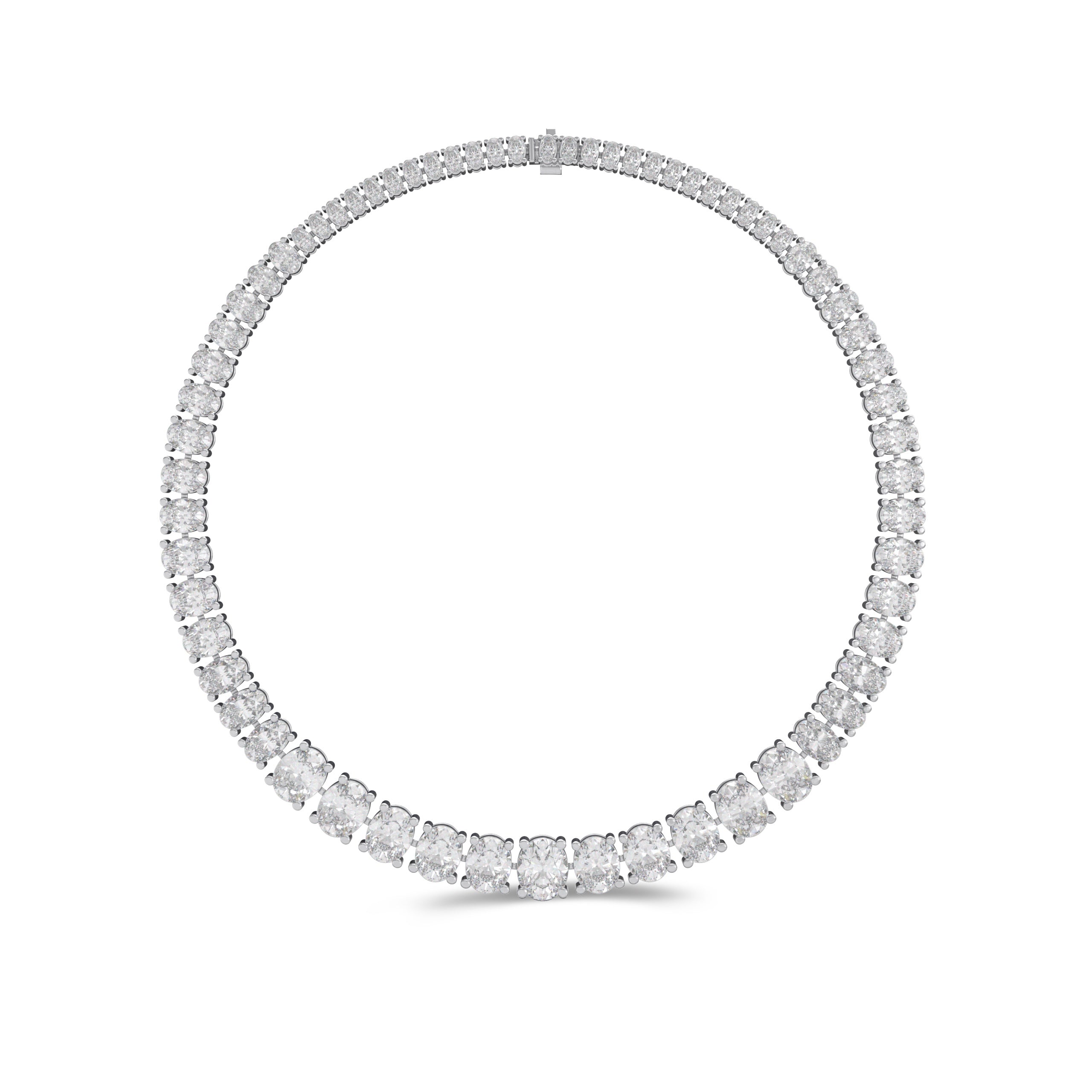 Oval Diamond Classic Fuster Exclusive Necklace