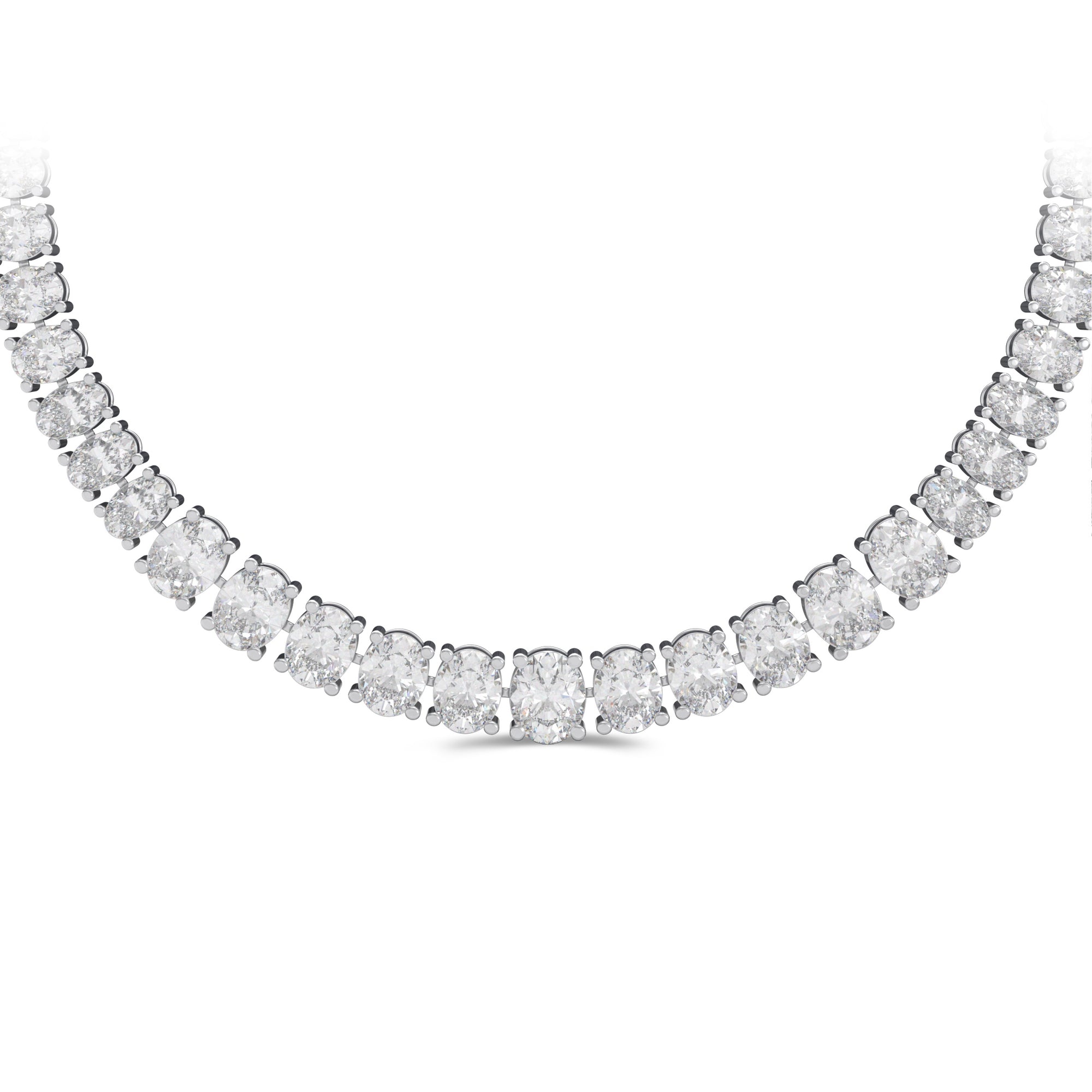 Oval Diamond Classic Fuster Exclusive Necklace