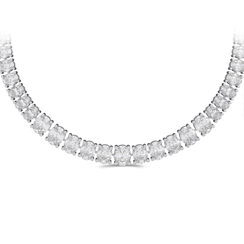 Oval Diamond Classic Fuster Exclusive Necklace