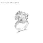 Classic Spiral Crown High Jewellery Diamond Ring