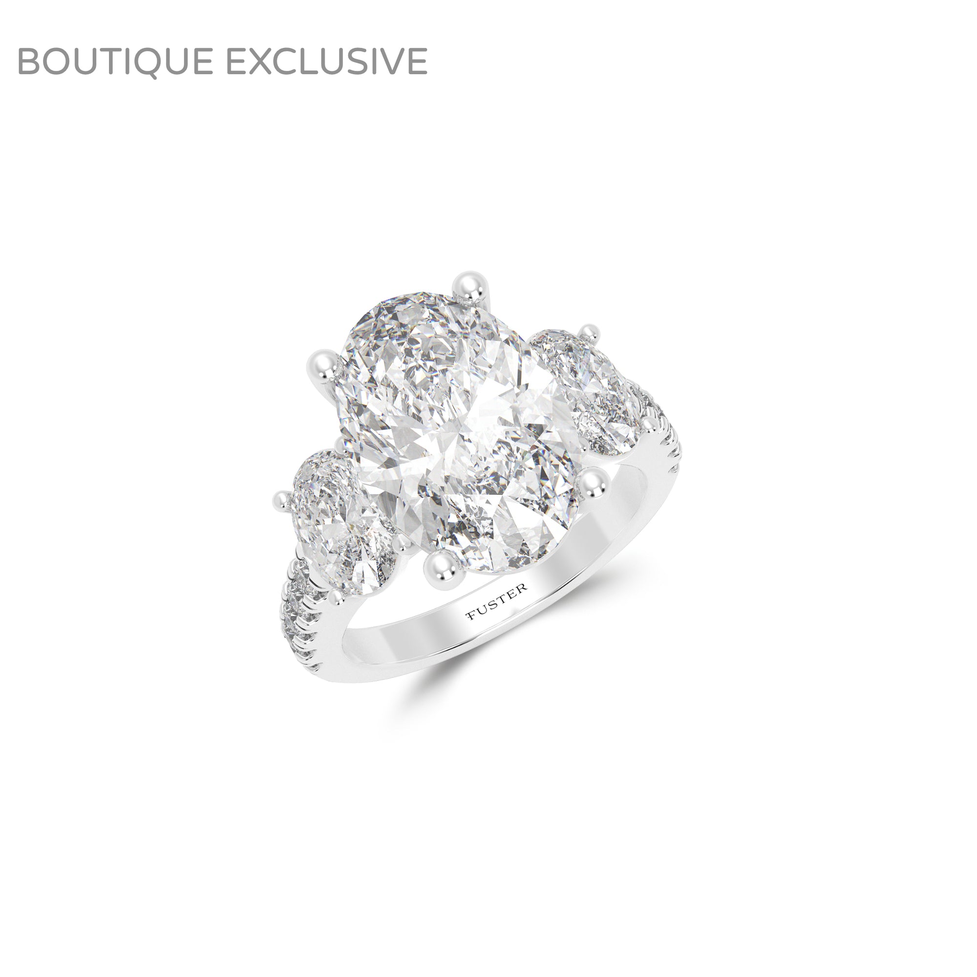 Oval Diamond Ring – Boutique Exclusive