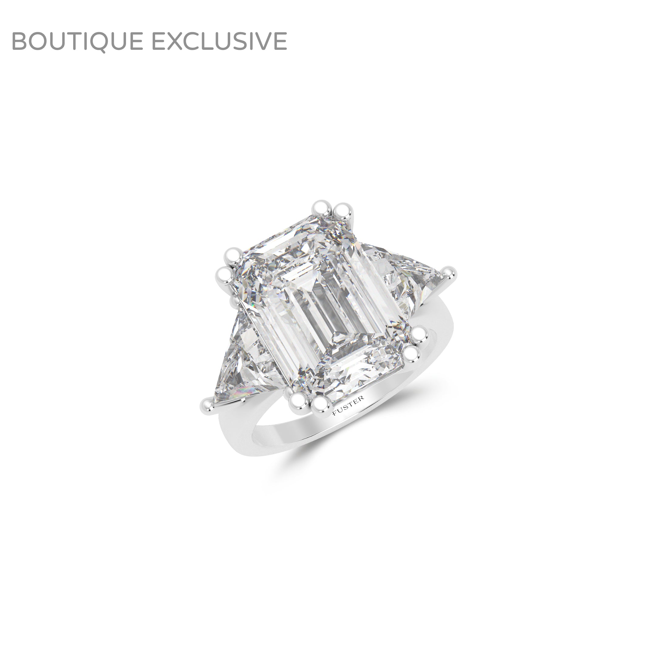 Emerald Cut Diamond Ring – Boutique Exclusive