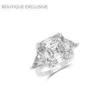 Emerald Square Diamond Ring - Boutique Exclusive