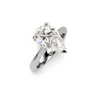 Promise Pear Shape Diamond Engagement Ring