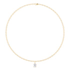 Fuster Icon Pear Diamond Necklace