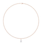 Fuster Icon Pear Diamond Necklace