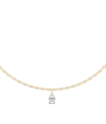Fuster Icon Pear Diamond Necklace