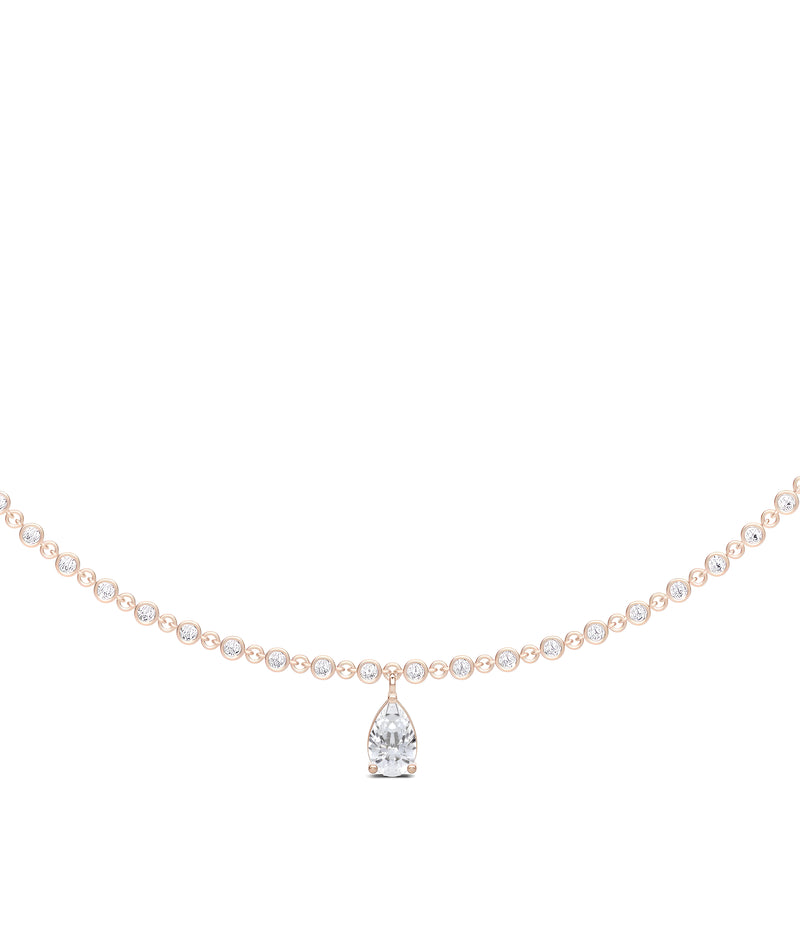 Fuster Icon Pear Diamond Necklace