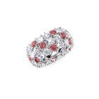 Classic Crown Ruby and White Diamond Ring
