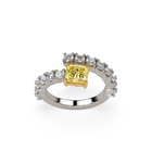 Icon Fancy Yellow and White Diamond