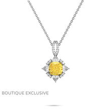 Fancy Yellow Diamond Pendant - Boutique Exclusive