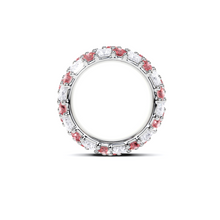 Classic Round Ruby and Diamond Ring