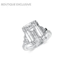 Promise Emerald Cut Diamond High Jewellery Ring