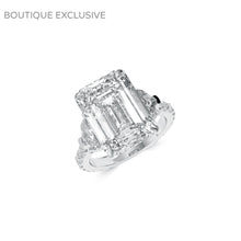 Promise Emerald Cut Diamond High Jewellery Ring